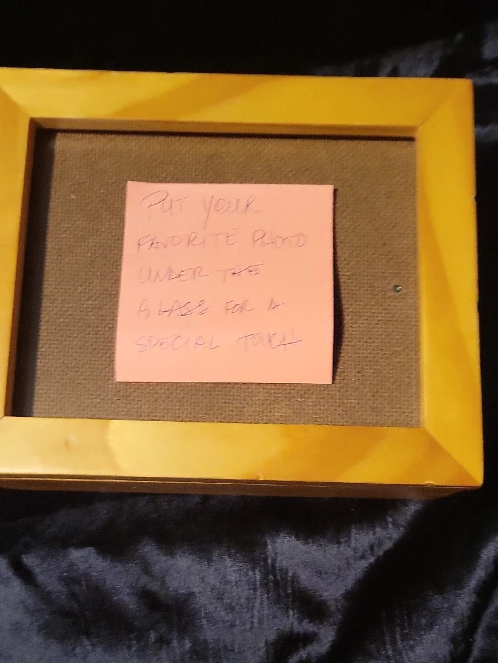 Natural Wood Jewelry Box with Glass Interior Lid for a Photo Insert